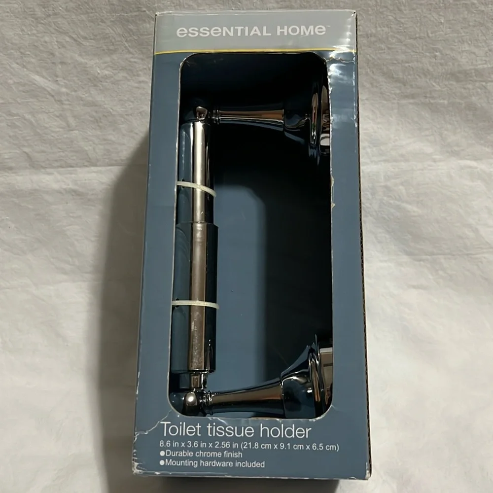 Chrome Toilet Tissue Holder